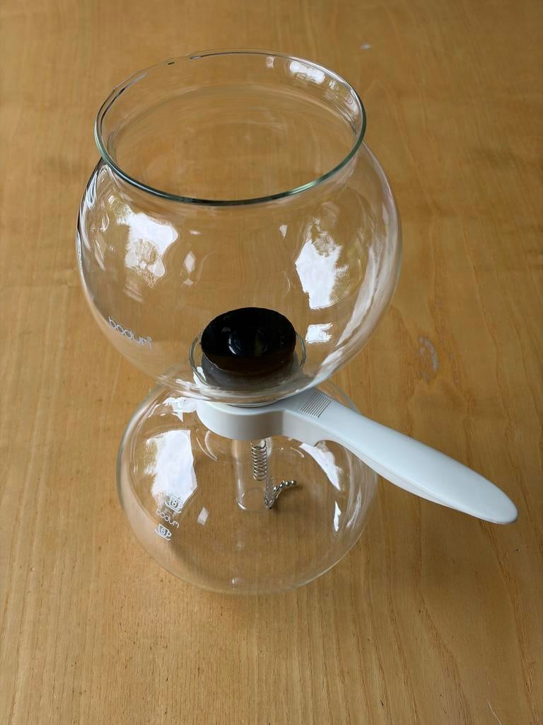 Bodum Pebo vacuüm koffiezetapparaat - 8 kopjes, Ophalen, Afneembaar waterreservoir, Gebruikt, Overige modellen