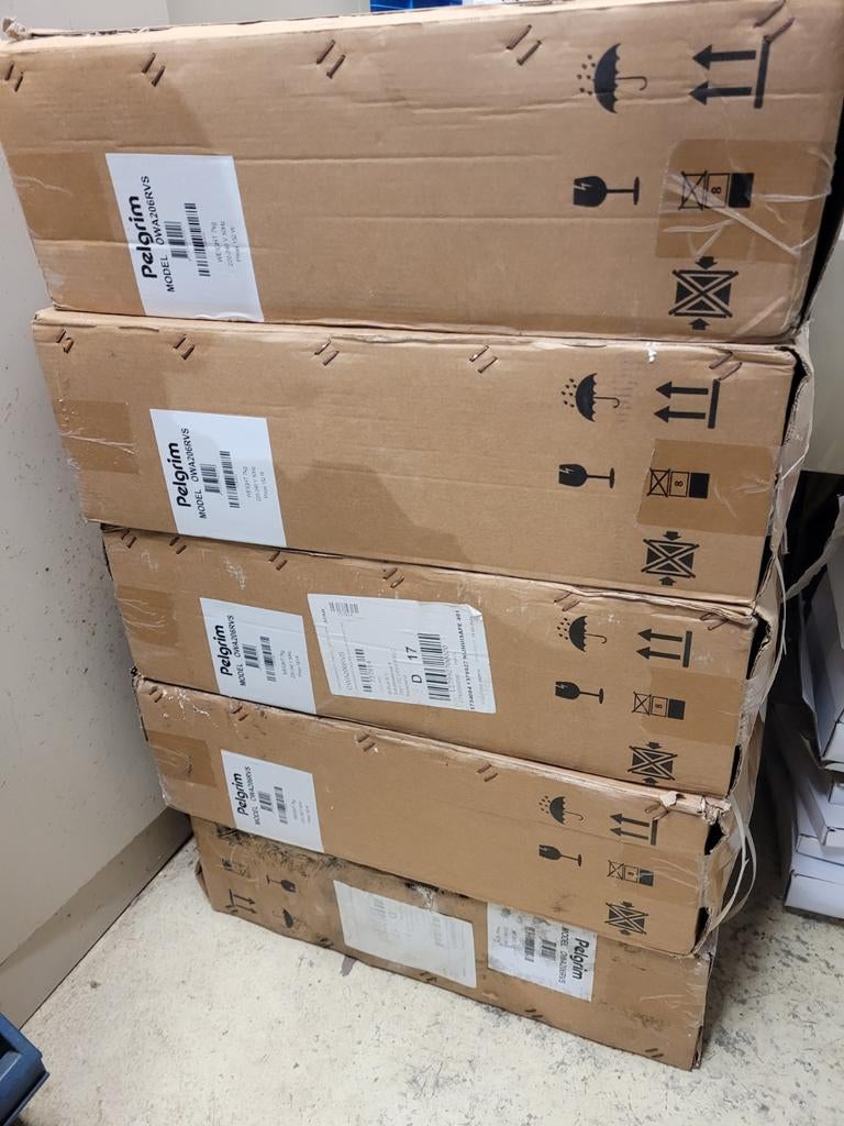 Pelgrim afzuigkap, Ophalen