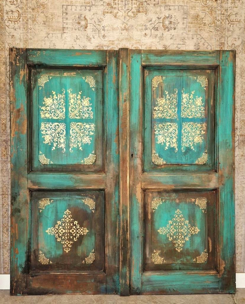 India Ibiza oude deuren/ vintage wandpaneel, Ophalen