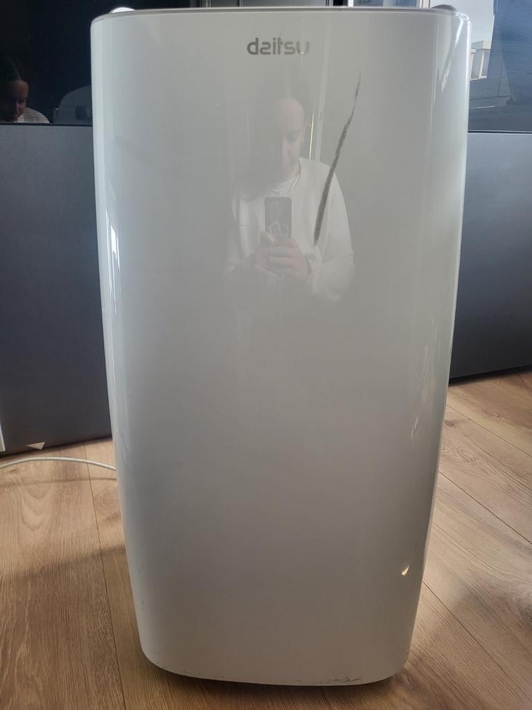 Mobiele airco Daitsu met slang, Witgoed en Apparatuur, Airco's, Ophalen, 3 snelheden of meer, Mobiele airco, Gebruikt