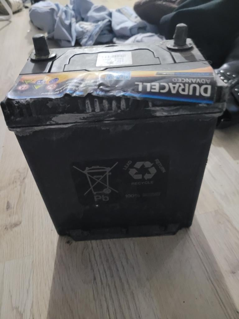 Duracell Advanced accu 12V 40Ah, Auto-onderdelen, Ophalen of Verzenden, Gebruikt, Universele onderdelen