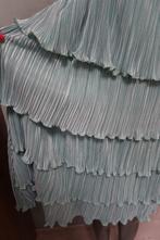 Nieuw mintkleurig  tuniek of jurk plichestroken ruime xl, Overige kleuren, Maat 46/48 (XL) of groter, Nieuw, Ophalen of Verzenden