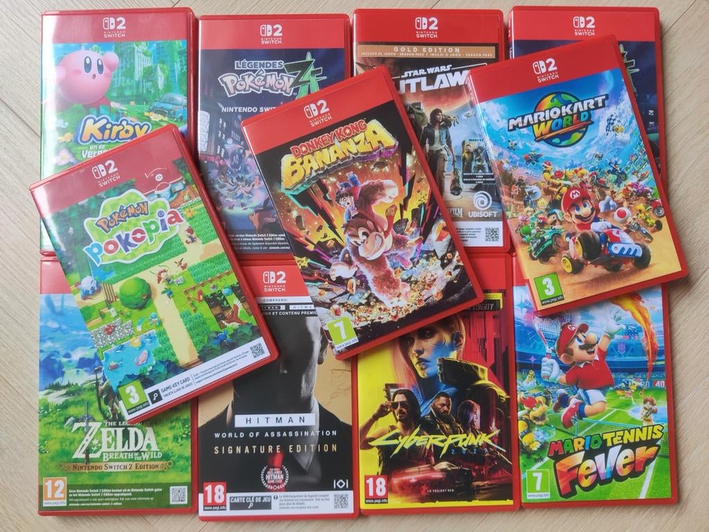 Nintendo Switch 2 spellen! (Mario Kart, Zelda, Pokémon etc.), Spelcomputers en Games, Nintendo, Nintendo, Nintendo, Ophalen of Verzenden