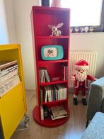 Malibu Rood CD/DVD rek - Draaibaar - Ruimte voor veel discs, Huis en Inrichting, Ophalen, Gebruikt, 150 discs of meer, Hout