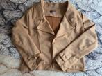 Jasje norah maat 42 zandkleur beige suède look, Beige, Maat 42/44 (L), Ophalen of Verzenden, Zo goed als nieuw