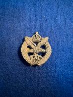 Britse Plastic Airborne AAC Glider (Cap Badge)  WW2, Ophalen of Verzenden, Luchtmacht, Engeland, Embleem of Badge