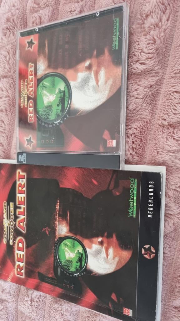 Vibtage Command & Conquer Red Alert PC game, Spelcomputers en Games, Games | Pc, Verzenden, 1 speler, Zo goed als nieuw, Strategie en Constructie