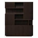 vakkenkast japandi hotel chique stijl Eiken fineer **nieuw**, Huis en Inrichting, Japandi, Met deur(en), Eikenhout, Zo goed als nieuw