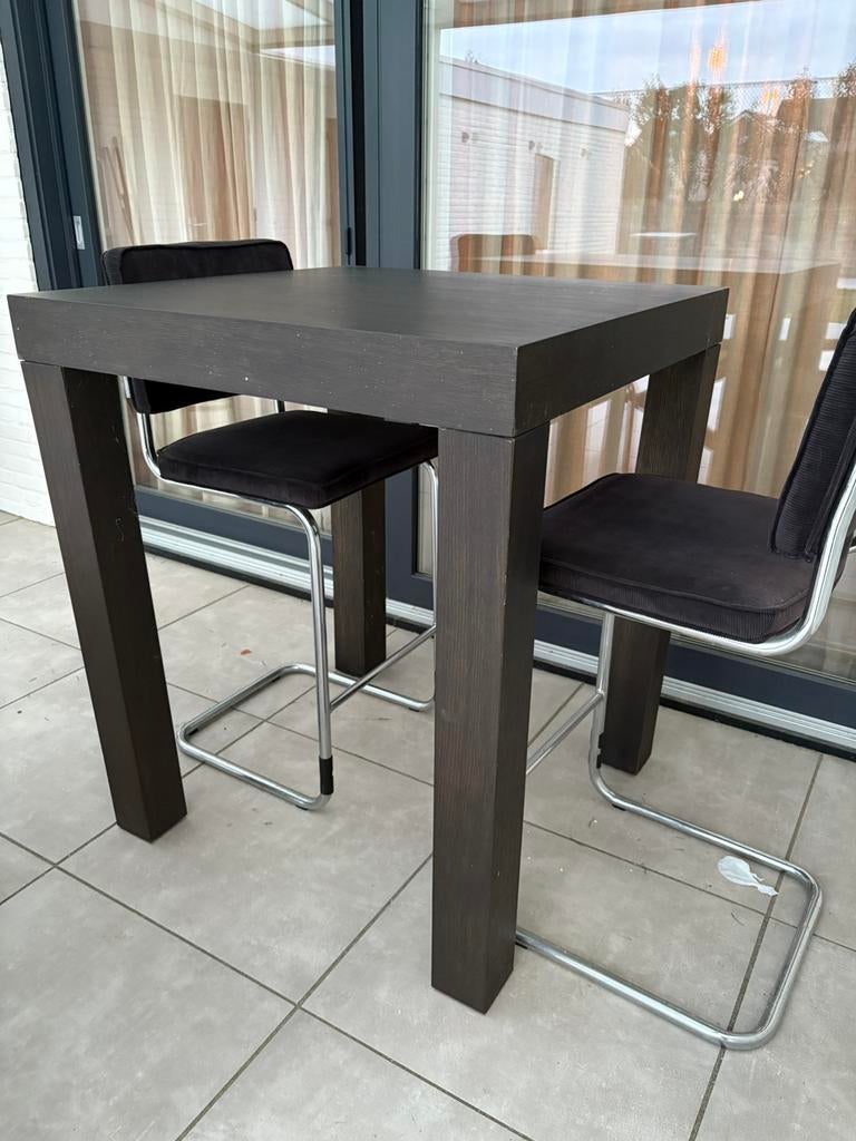 Barset- Statafel & barkrukken, Ophalen, Gebruikt