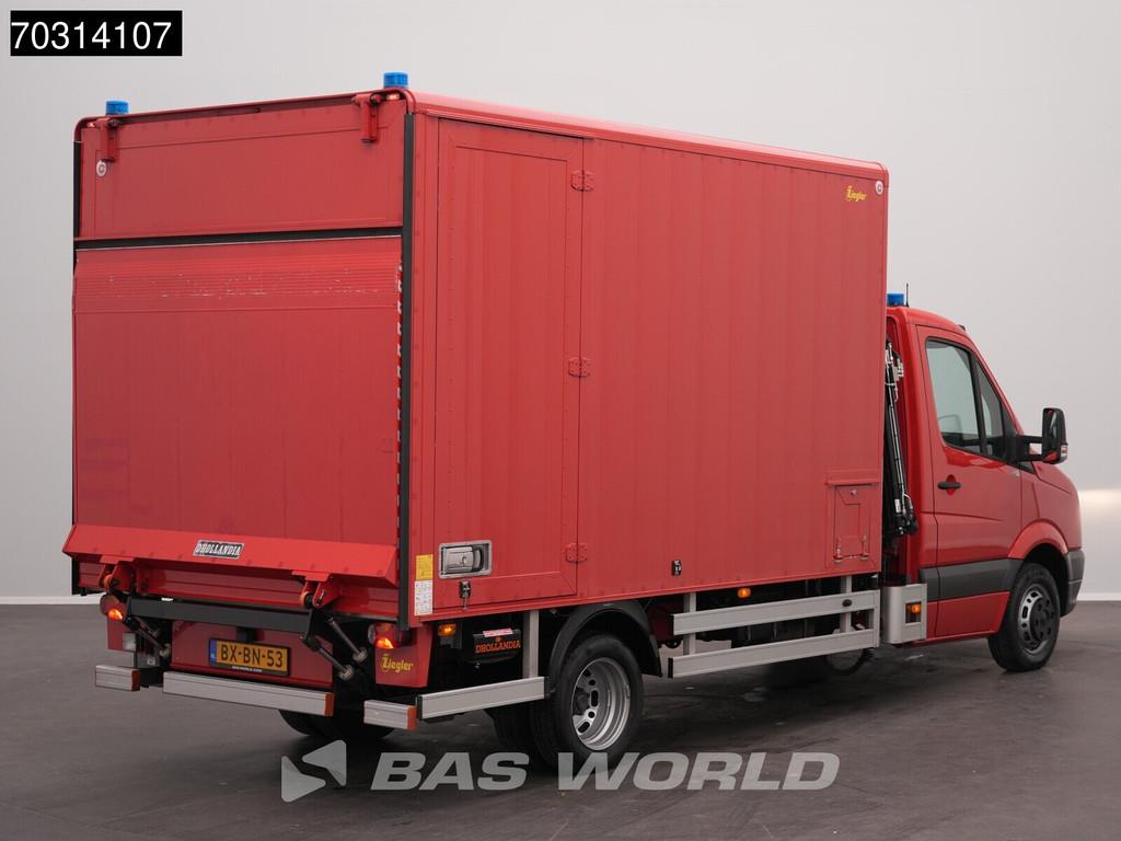 Volkswagen Crafter 136pk Hiab 013 T-2 Kraan D'Hollandia Laad, Auto's, Automaat, 136 pk, Gebruikt, Cruise Control