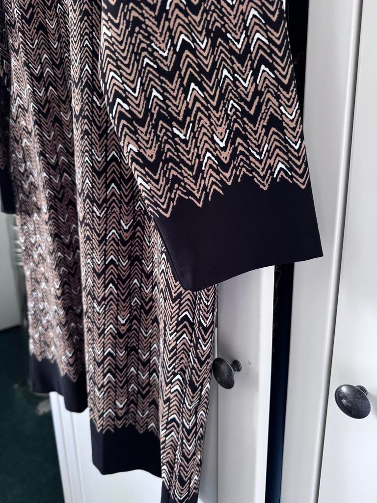Green ICE Tuniek/jurkje - Zwart/bruin/wit - Maat 40, Maat 38/40 (M), Verzenden, Zwart, Gedragen
