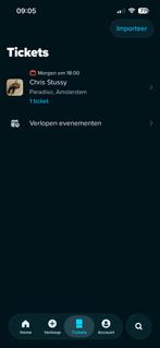 Chris Stussy Paradiso 4 Maart Ticket, Tickets en Kaartjes, Eén persoon, Maart