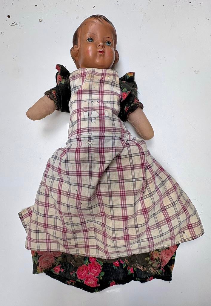 Pop Spakenburgse ( Bunschootse ) klederdracht, Ophalen of Verzenden, Gebruikt, Pop