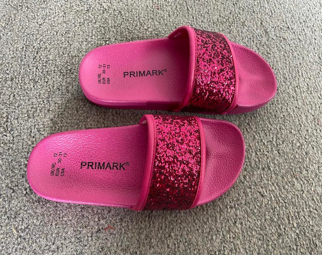 Primark slides mt 30-31, zgan, Kinderen en Baby's, Kinderkleding | Schoenen en Sokken, Meisje, Overige typen, Ophalen of Verzenden