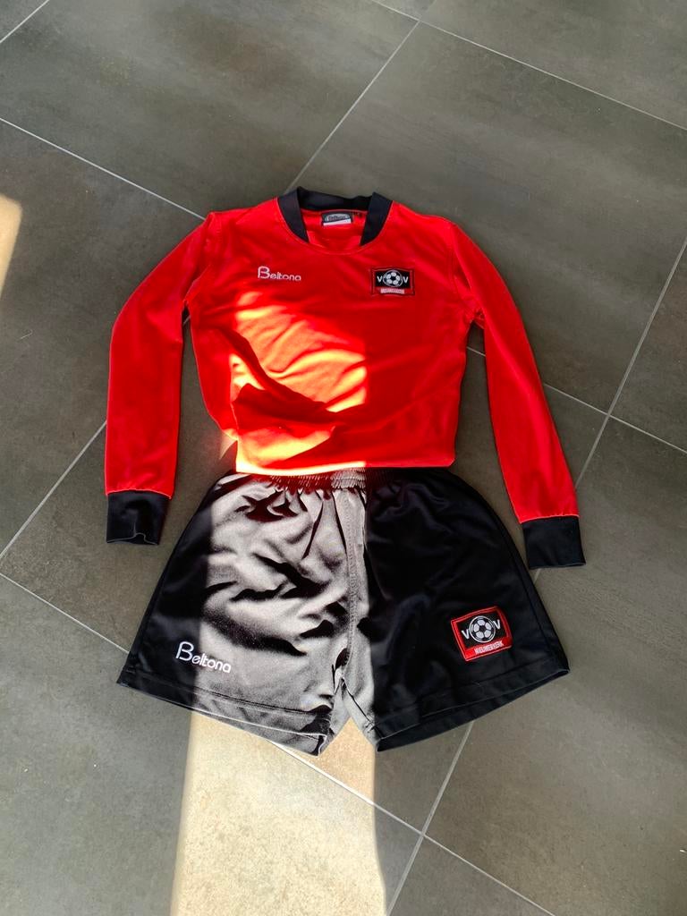 VVN setje xs voetbal beltona, Sport en Fitness, Voetbal, Maat XS of kleiner, Ophalen, Zo goed als nieuw