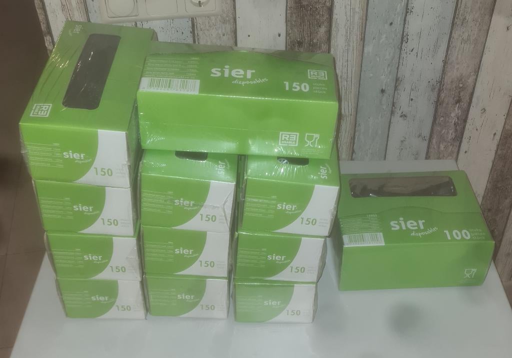 12 dozen tonicstampers Sier disposables, Ophalen, Nieuw