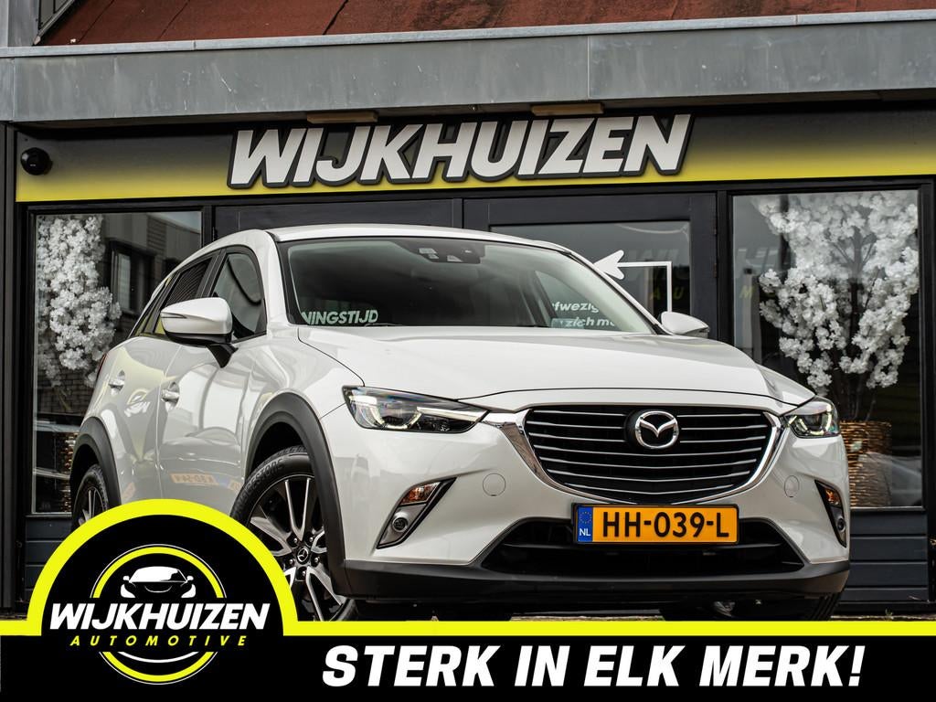 Mazda CX-3 1.5 SkyActiv-D 105 SkyLease GT met Leder ! Climat, Auto's, Voorwielaandrijving, Euro 6, 4 cilinders, 125 €/maand