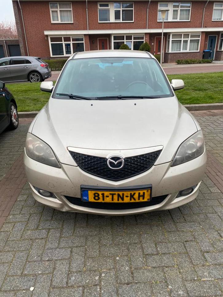 Mazda 3 1.6 Hatchback 2006 Grijs, Auto's, Mazda, Particulier, Benzine, C, Hatchback, Handgeschakeld, Origineel Nederlands, Zilver of Grijs