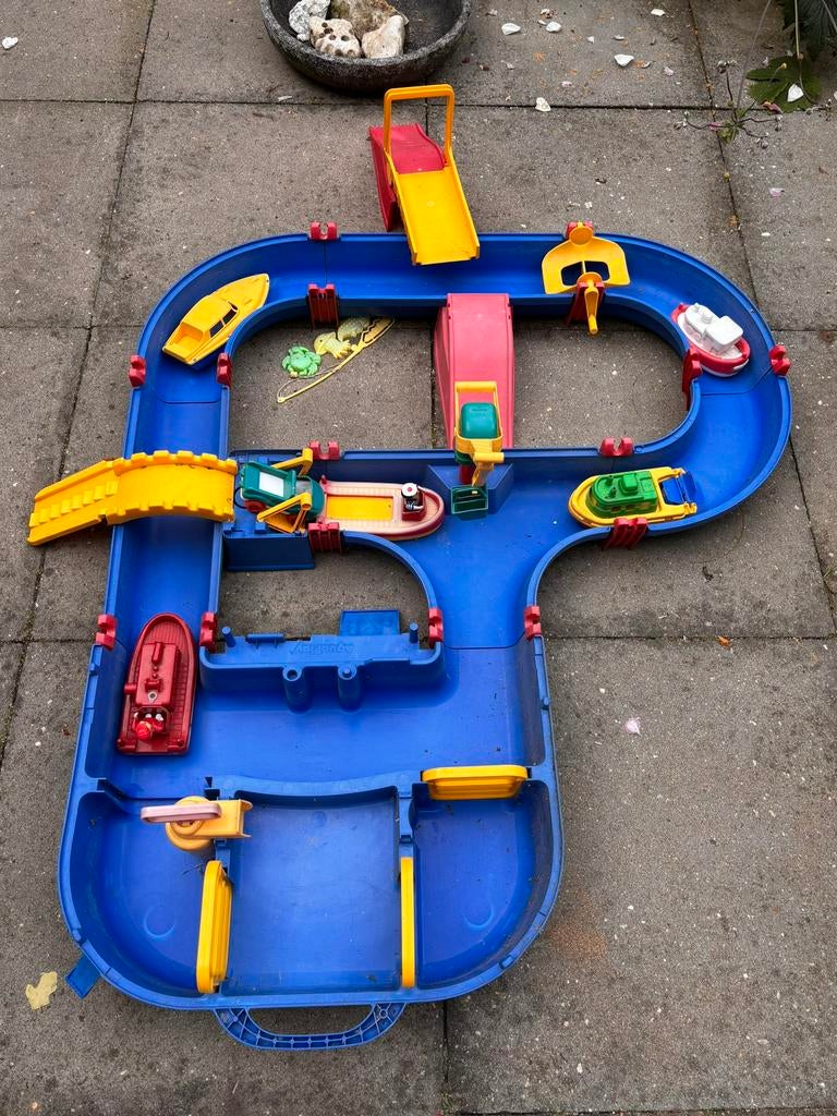 Uitgebreide Aquaplay set met extra’s, Kinderen en Baby's, Speelgoed | Buiten | Los speelgoed, Ophalen, Zo goed als nieuw