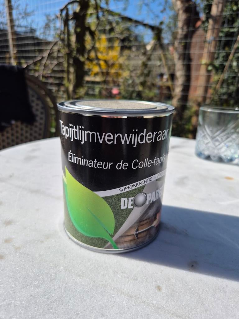 Tapijtlijmverwijderaar eco, Ophalen, Nieuw, Wit