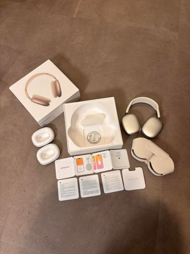 Airpods max starlight * NIEUW *, Audio, Tv en Foto, Koptelefoons, Ophalen of Verzenden, Zo goed als nieuw, Overige merken
