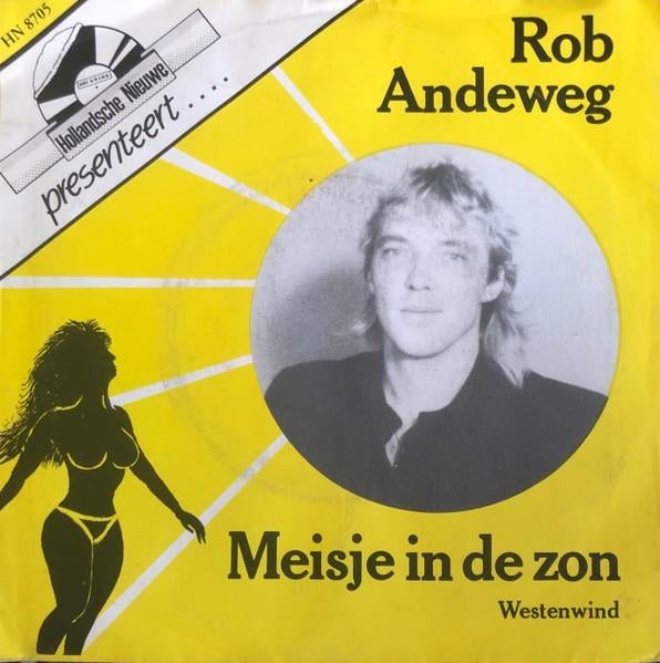 Rob Andeweg single, 7 inch, 1980 - 1989, Ophalen of Verzenden, Zo goed als nieuw