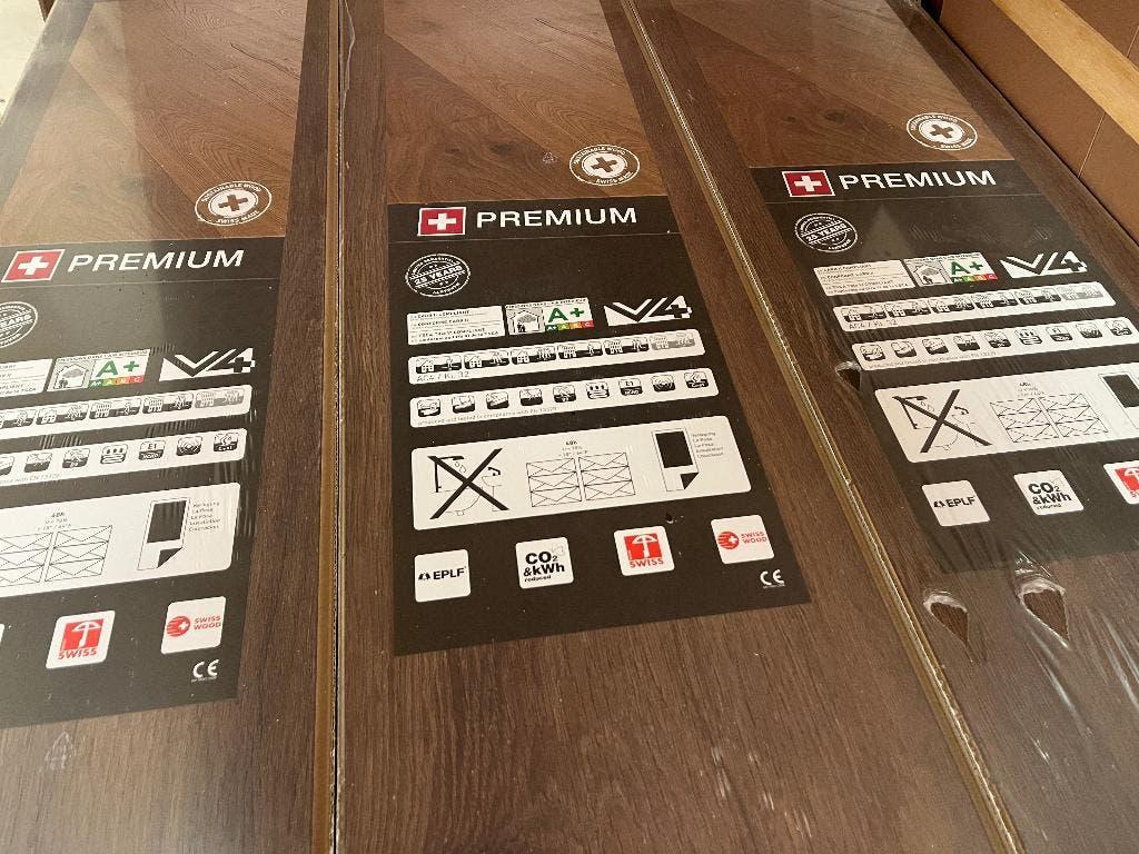 Laminaat Clay Oak 8mm 24,4cm breed AANBIEDING 67 80871 02, Ophalen of Verzenden, Nieuw, 75 m² of meer, Laminaat