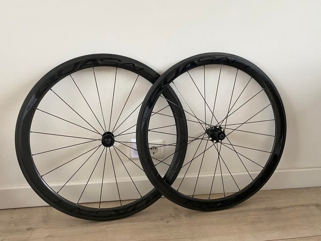 Quasar QS4 carbon wielset, Ophalen of Verzenden, Zo goed als nieuw, Wiel