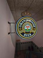 Buitenreclame met verlichting Oranjeboom Origineel, Ophalen, Gebruikt, Reclamebord, Plaat of Schild, Oranjeboom