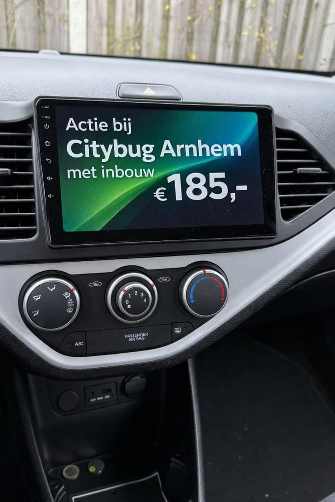 Kia Picanto Carplay scherm | Bouwjaar 2011 – 2016, Ophalen of Verzenden, Nieuw