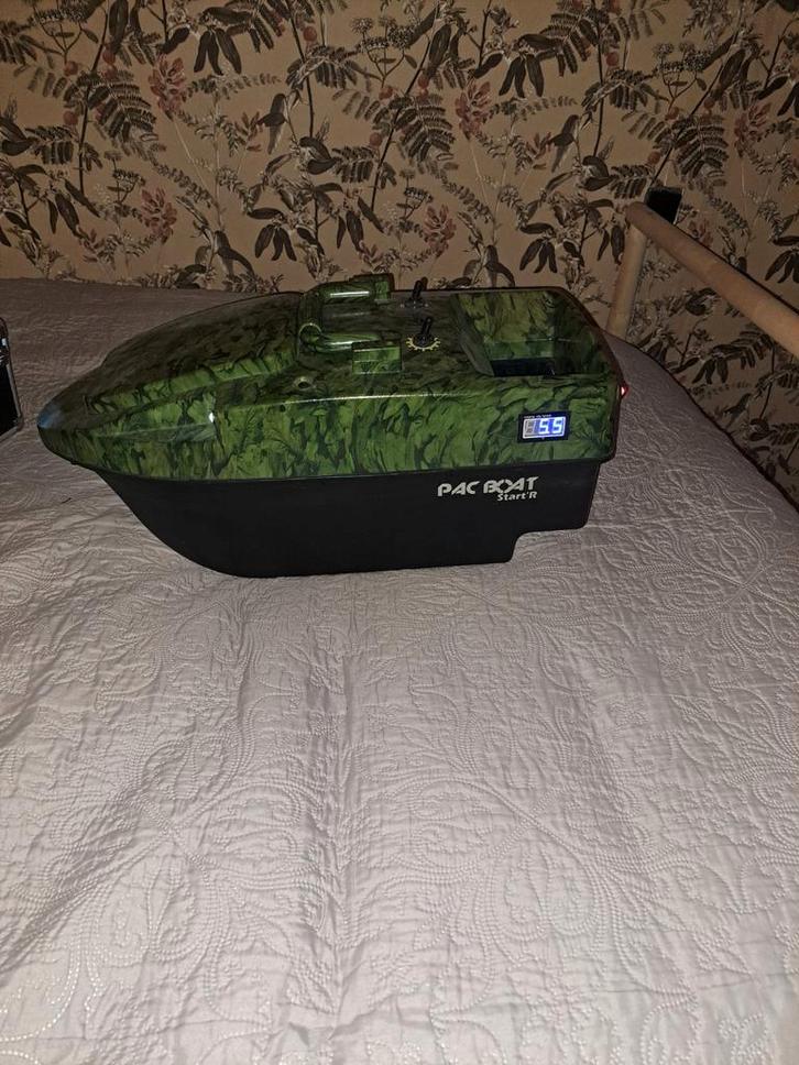 PAC BOAT Start voerboot - Camouflage, Watersport en Boten, Hengelsport | Algemeen, Gebruikt, Overige typen, Ophalen
