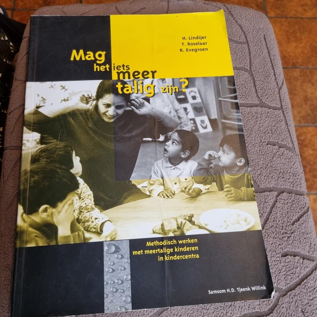 Mag het iets meertalig zijn? - methodisch werken meertalig, Boeken, Gelezen, H. Lindijer, T. Roselaar, R. Evergroen, Alpha, HBO