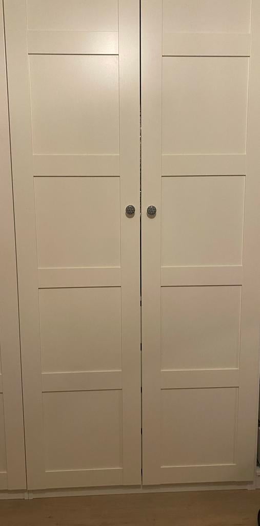 2 IKEA Bergsbo Pax deuren wit 50x229, Ophalen, Gebruikt, 200 cm of meer, 50 tot 100 cm
