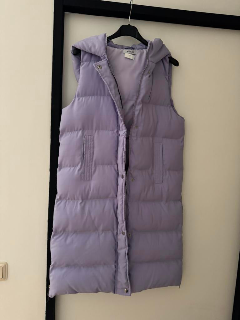 Nieuwe lila bodywarmer maat M van White Icy, Ophalen of Verzenden, Nieuw, Maat 38/40 (M), Paars