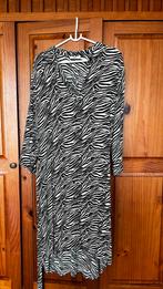Anna blousejurk zwart-wit zebraprint maat 44, Kleding | Dames, Zwart, Maat 42/44 (L), Nieuw, Ophalen of Verzenden