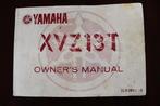 Yamaha XVZ13T Venture 1986 motorcycle owner's manual, Ophalen of Verzenden, Yamaha
