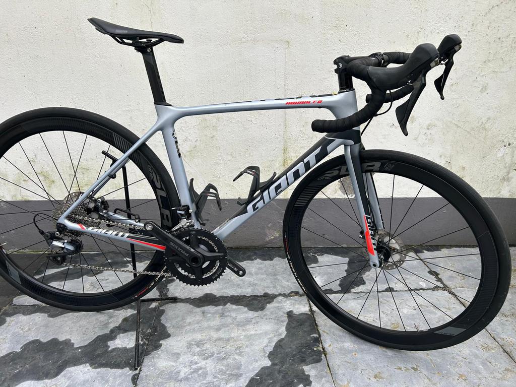 Racefiets Giant TCR advanced disc, Fietsen en Brommers, Fietsen | Racefietsen, Ophalen, 28 inch, Carbon, Heren