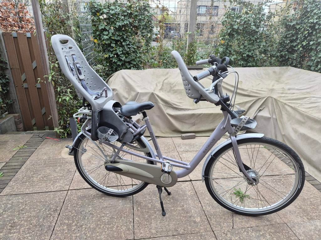 Batavus mambo moederfiets, Ophalen, 2 zitjes, Batavus, Windscherm