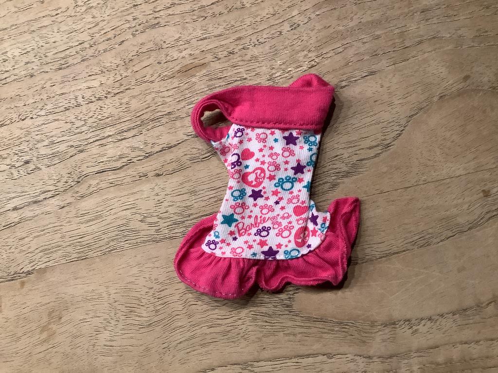 Barbie jurk, Ophalen of Verzenden, Gebruikt, Kleertjes