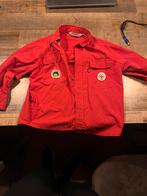Rode Scoutfit beverblouse maat 128, Kinderen en Baby's, Kinderkleding | Maat 128, Ophalen of Verzenden, Gebruikt, Jongen of Meisje