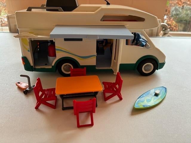 Playmobil camper 6671, Ophalen of Verzenden, Zo goed als nieuw, Complete set