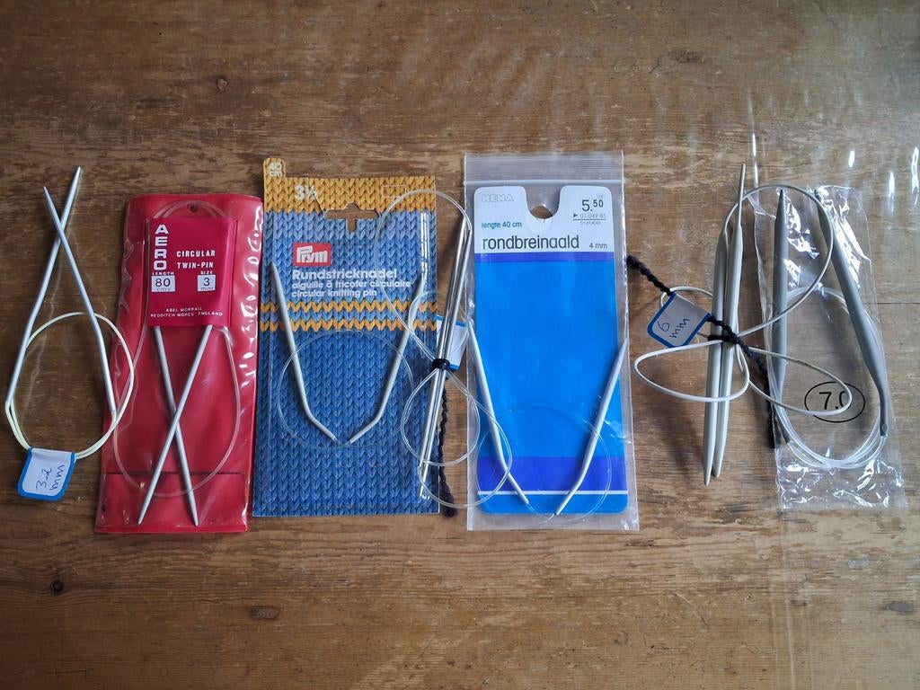 Rondbreinaalden. Diversen maten., Ophalen of Verzenden, Breien, Naald