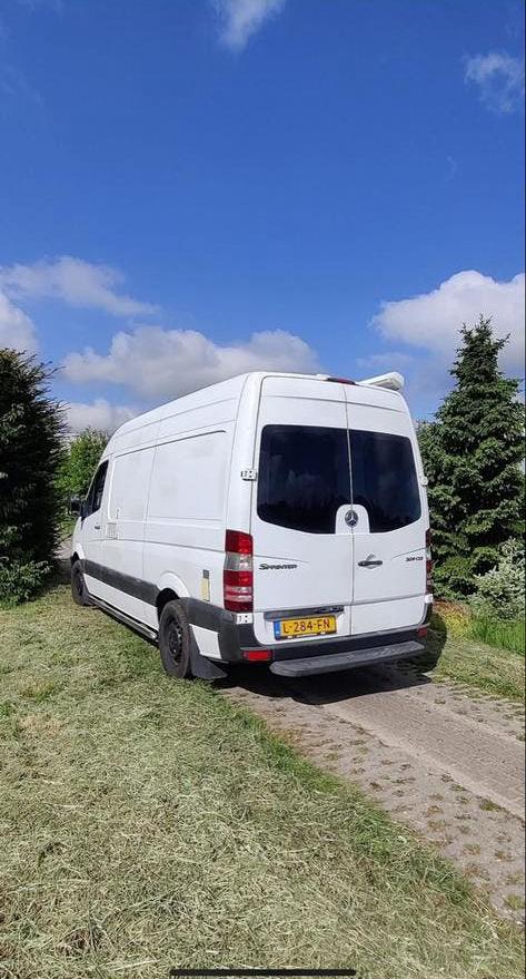 Mercedes Sprinter camperbus 2007, Caravans en Kamperen, Campers, Chemisch toilet, Reservewiel, Tot en met 2, Mercedes-Benz
