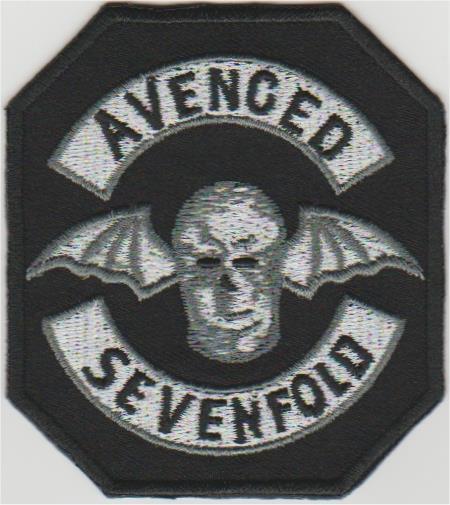 Avenged Sevenfold stoffen opstrijk patch embleem #5, Verzamelen, Muziek, Artiesten en Beroemdheden, Nieuw, Kleding, Ophalen of Verzenden