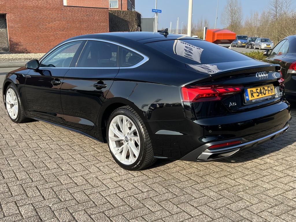 Audi A5 Sportback 45 TFSI 245 pk Quattro Sport Automaat Trek, Automaat, Gebruikt, 4 cilinders, Zwart