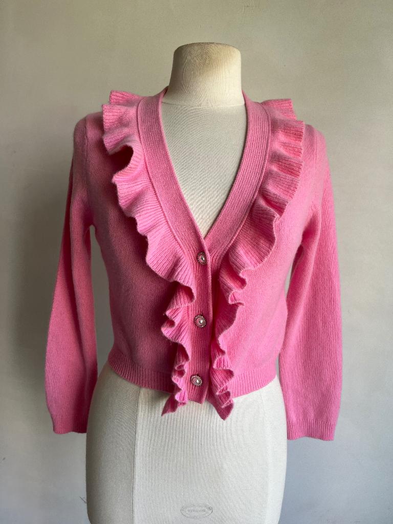 maje vestje roze maat 1, Verzenden, Roze, Maat 36 (S), Maje