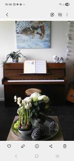 Piano gratis kleur bruin, Ophalen, Gebruikt, 100 tot 150 cm, Overige houtsoorten