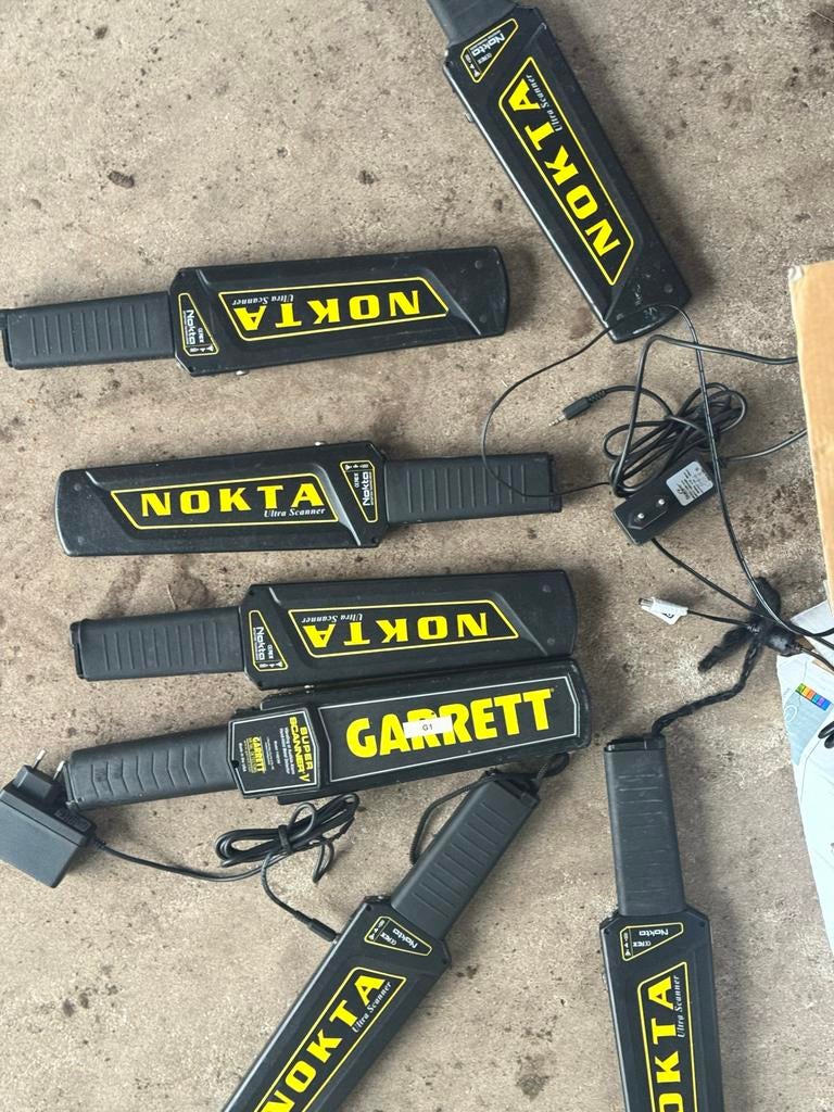 Nokta en Garrett Hand Metaaldetector - Ultra Scanner, Hobby en Vrije tijd, Metaaldetectors, Ophalen of Verzenden, Gebruikt, Garrett