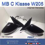 W205 C63 spiegel set zwart links rechts Mercedes C Klasse LR