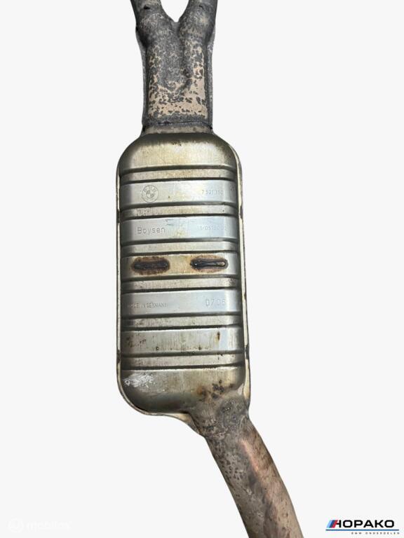 Uitlaat (compleet) BMW E60 E61 530i N52B30A 7521350, Auto-onderdelen, Uitlaatsystemen, Gebruikt, Ophalen of Verzenden